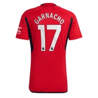 Dres Manchester United Alejandro Garnacho #17 Domaci 2023-24 Kratak Rukav